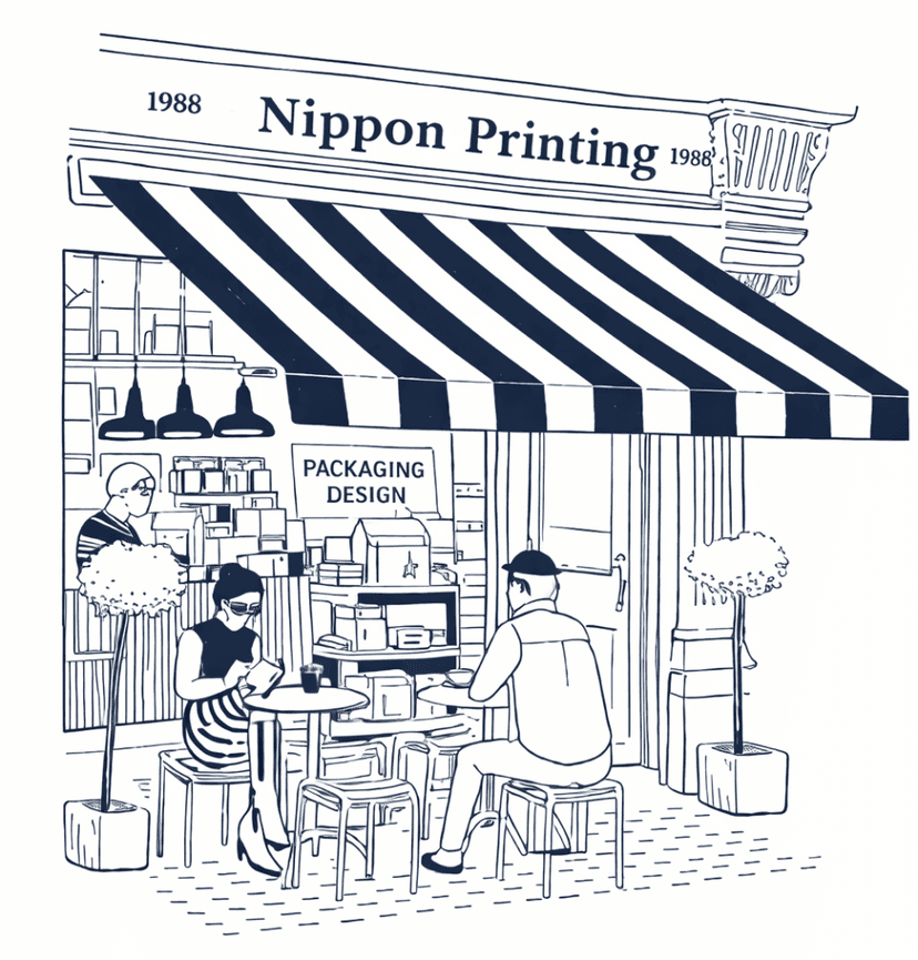 Nippon Printing storefront